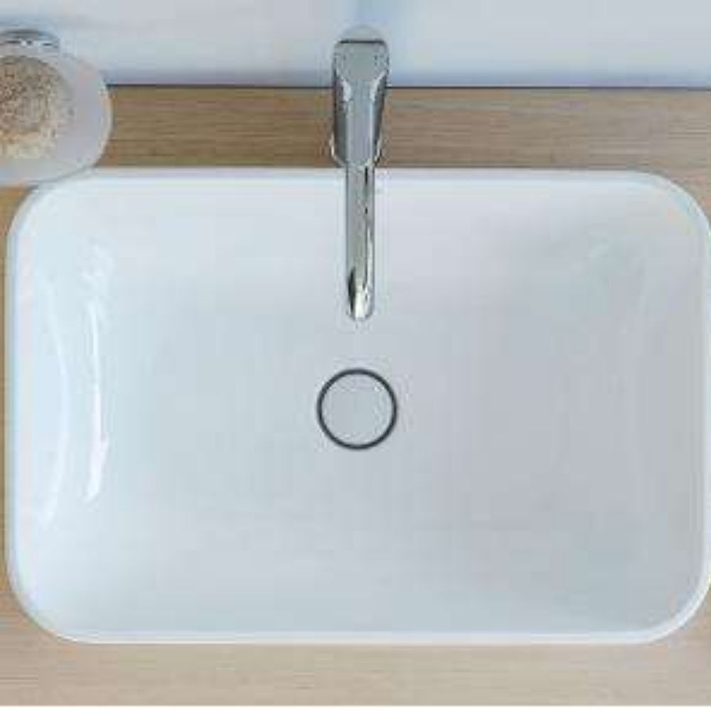 Duravit White Rectangular Wash Basin